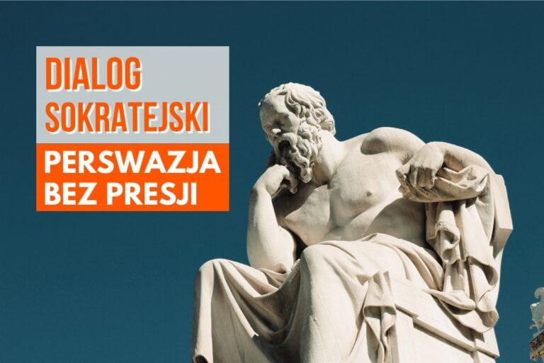Siła perswazji dialogów Sokratesa prowadziła do zmiany tez i postaw rozmówców